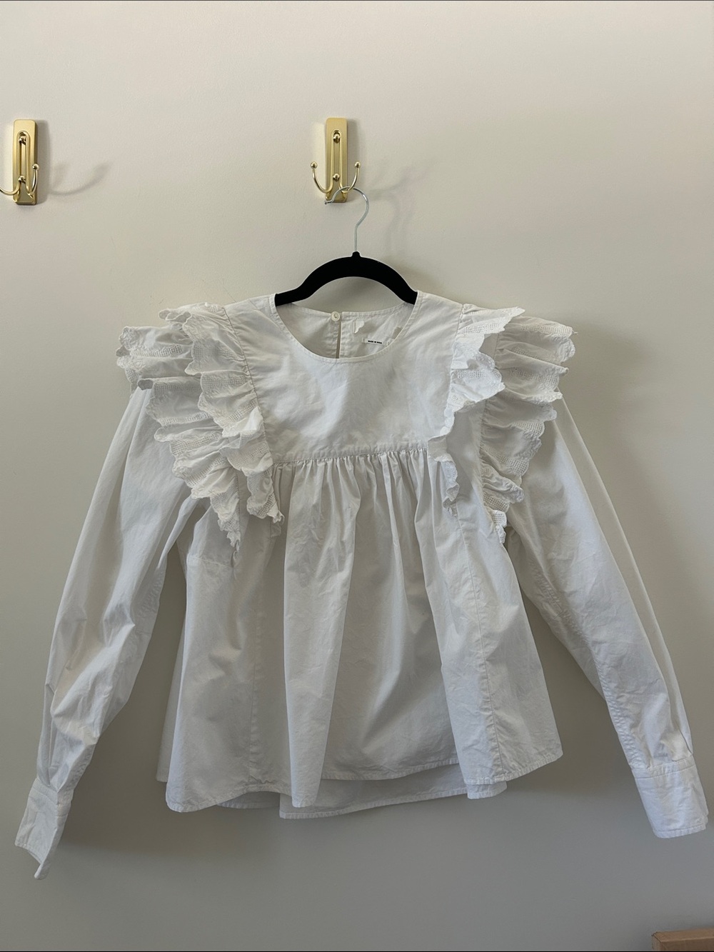 Isabel Marant Ruffle Top Sz 36/S